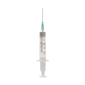 SYRINGE DISPOSABLE 5CC 22GX1.5